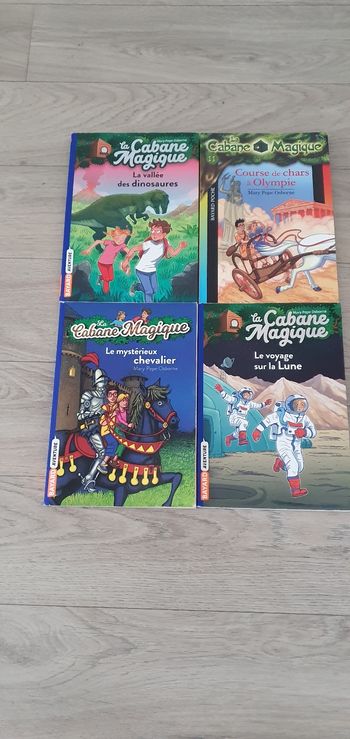 4 livres : La Cabane magique