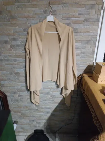 Gilet châle beige Tex XS