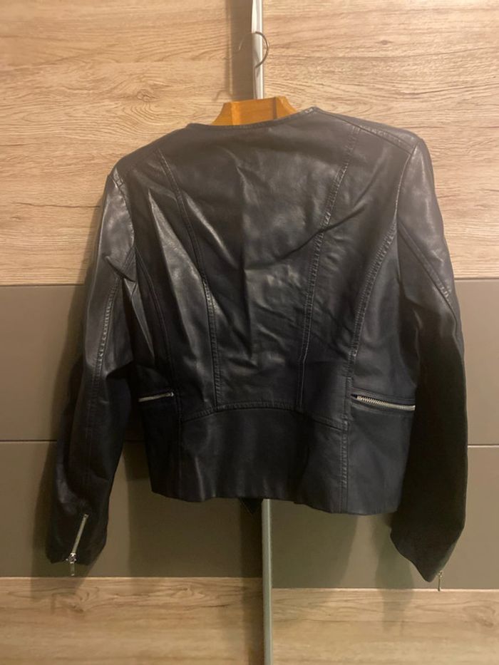 Veste simili cuir - photo numéro 2
