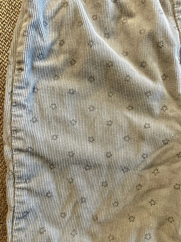 Pantalon velours gris - photo numéro 2