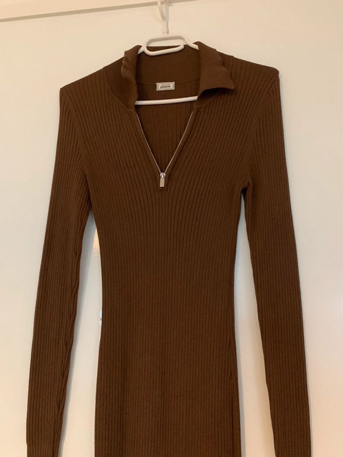 Robe longue côtelé - photo numéro 2