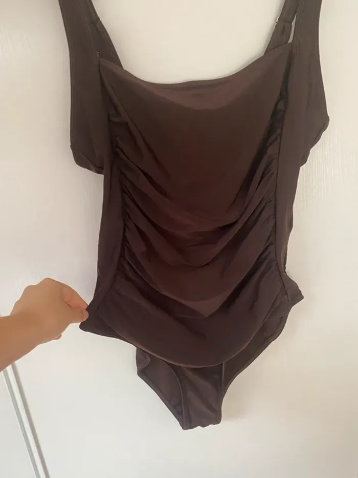 Maillot de bain plissé 1 pièce 44 - photo numéro 2