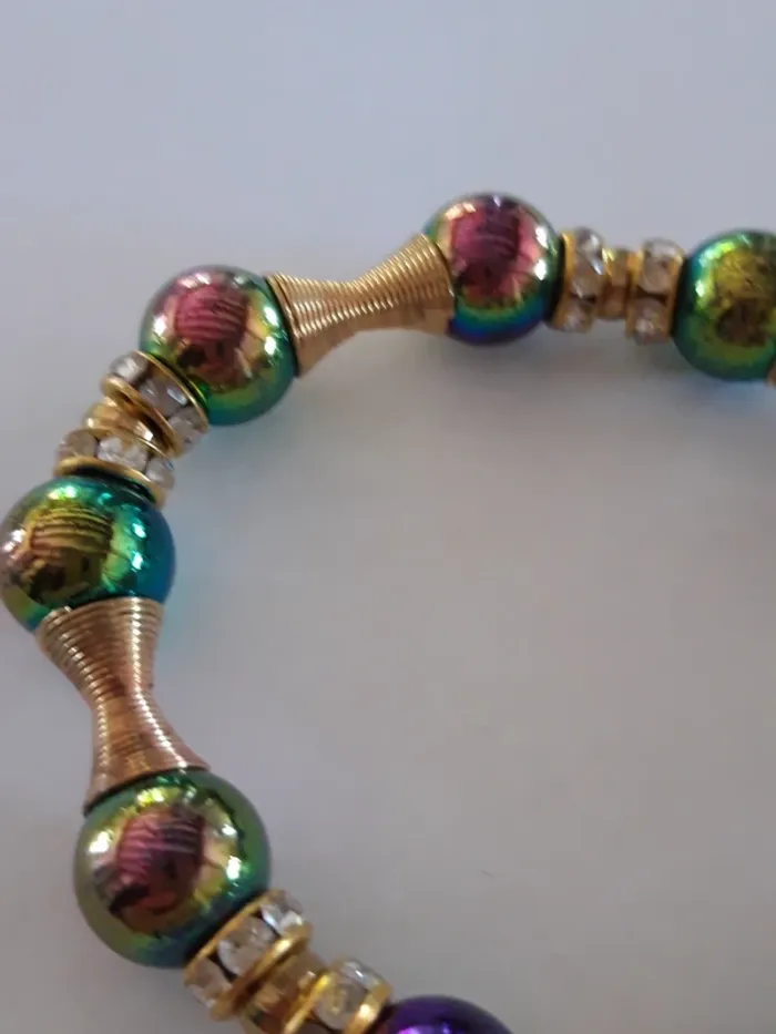 Bracelet fantaisie élastique original - photo numéro 3