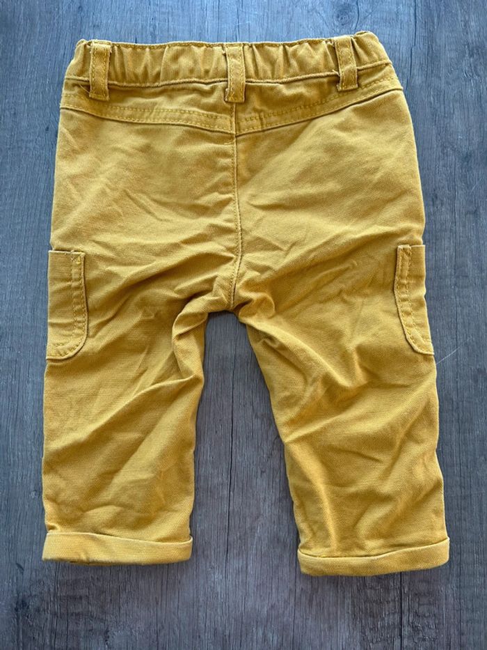 Ensemble jean t-shirt manches longues 6 mois - photo numéro 3