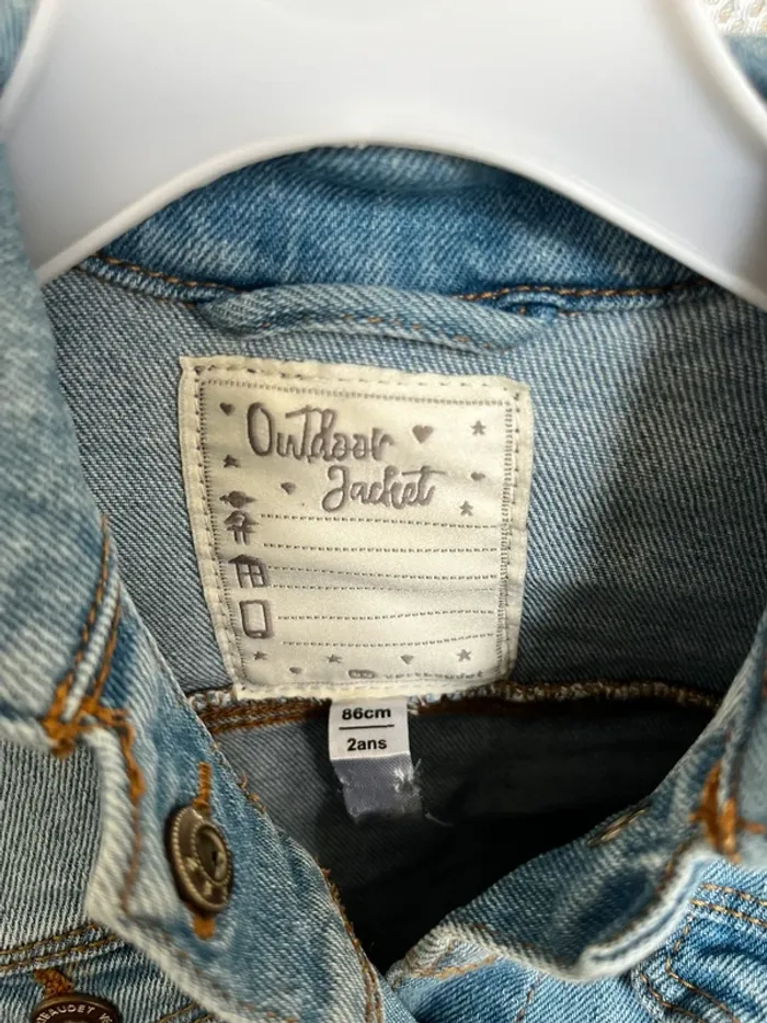Veste en jean verbaudet - photo numéro 2