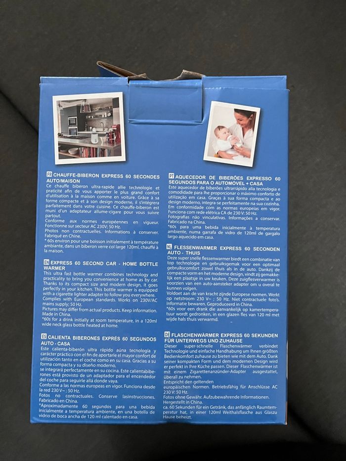 Chauffe biberons maison + voiture - photo numéro 2