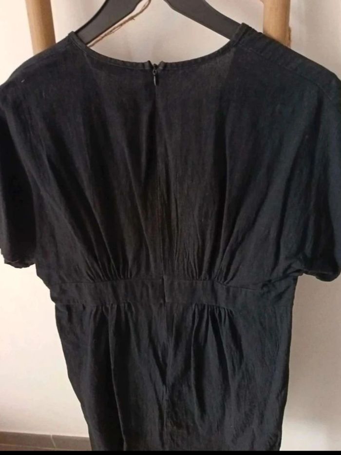 Longue  tunique ou  robe courte  noire - photo numéro 4