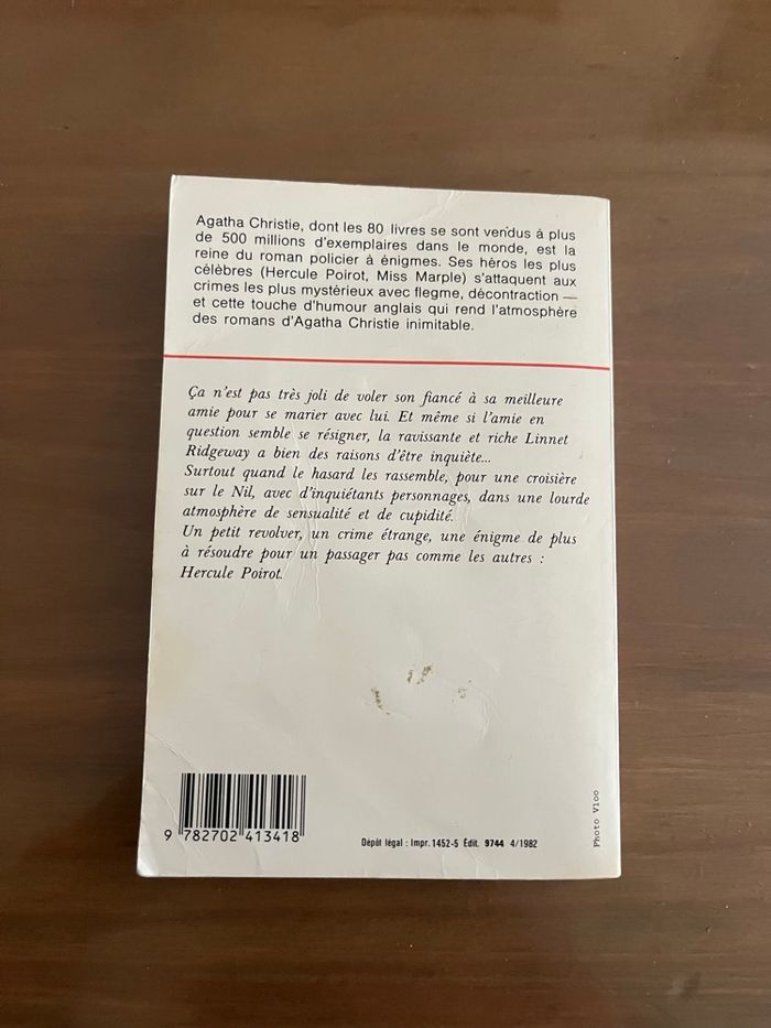 Mort sur le Nil Agatha Christie Club des masques - photo numéro 5