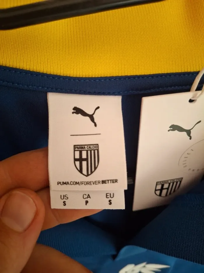 Maillot Rétro Collector – Parma AC 1995/1996 – Taille S – Neuf avec Étiquette 🔥 - photo numéro 3