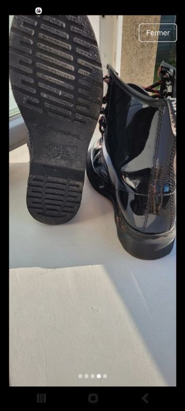 Doc martens vernis