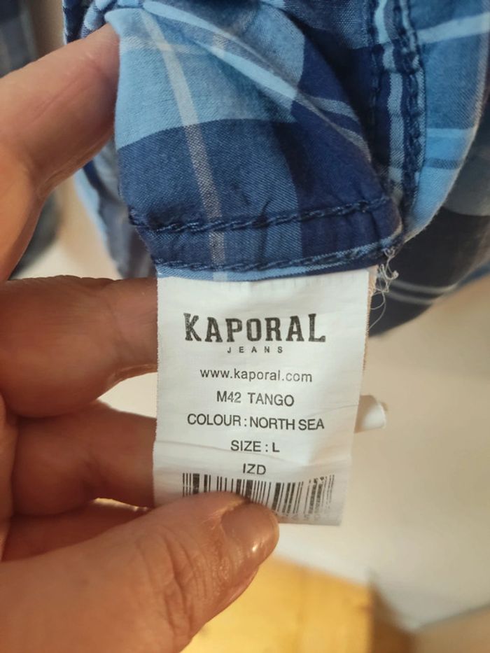 🍀Chemise Kaporal regular fit taille L🍀 - photo numéro 8