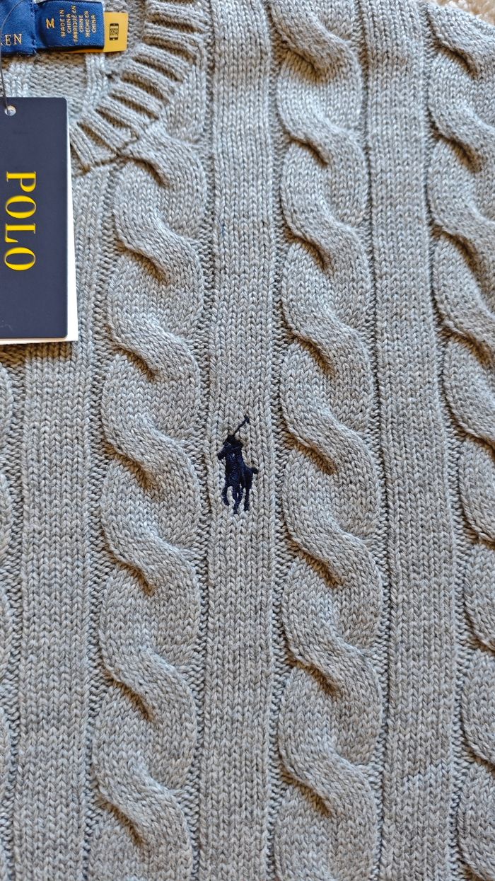 Pull Ralph Lauren Torsadé - photo numéro 4