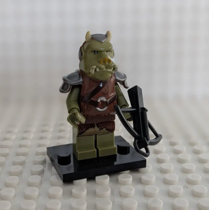 Figurine Star Wars : Soldat Gamorréen de Jabba, style lego