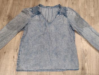 Blouse jean taille 40
