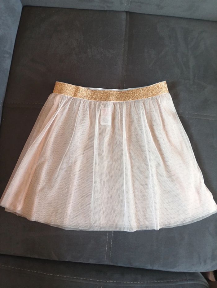 Jupe de fête soirée anniversaire mariage Noël Fille 7/8 ans paillettes Primark