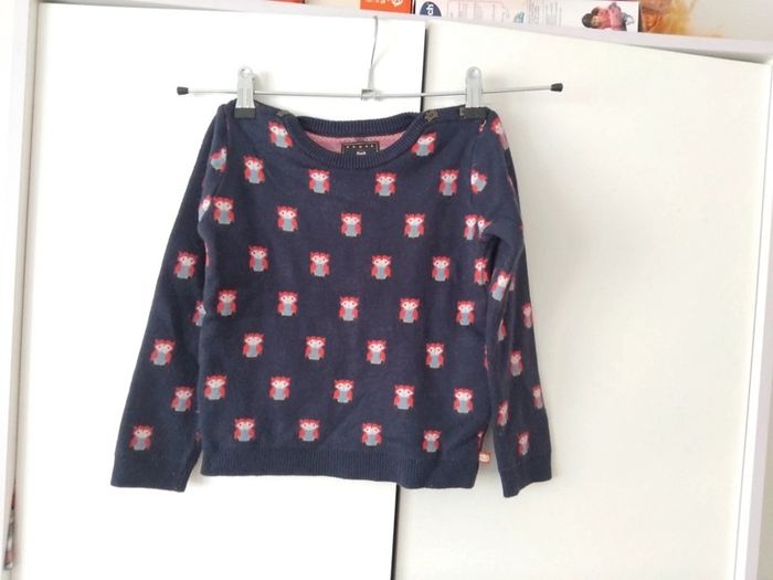 Pull chouette Sergent Major t6ans neuf