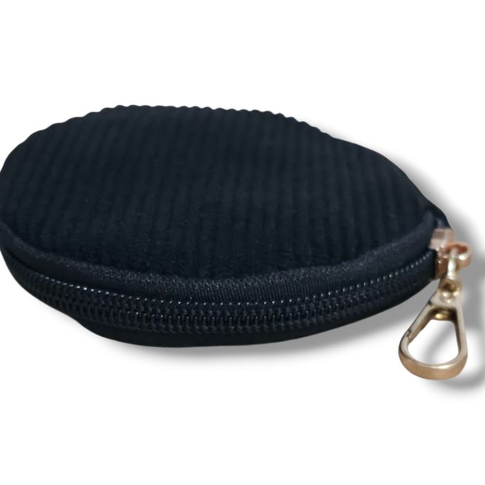 Grand sac banane en velours - Noir - photo numéro 7