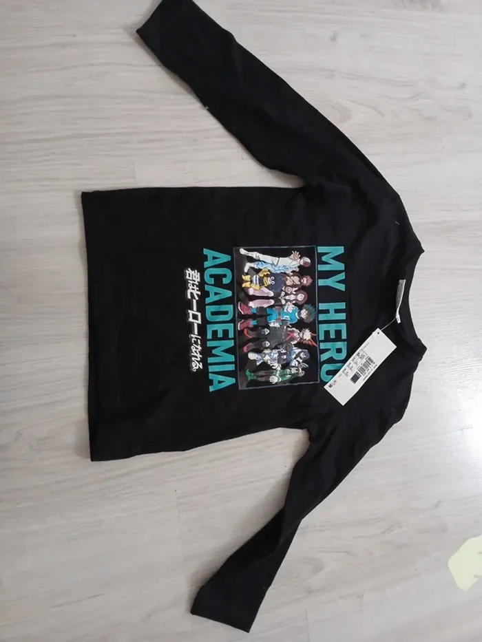 Tshirt my hero academia 4ans