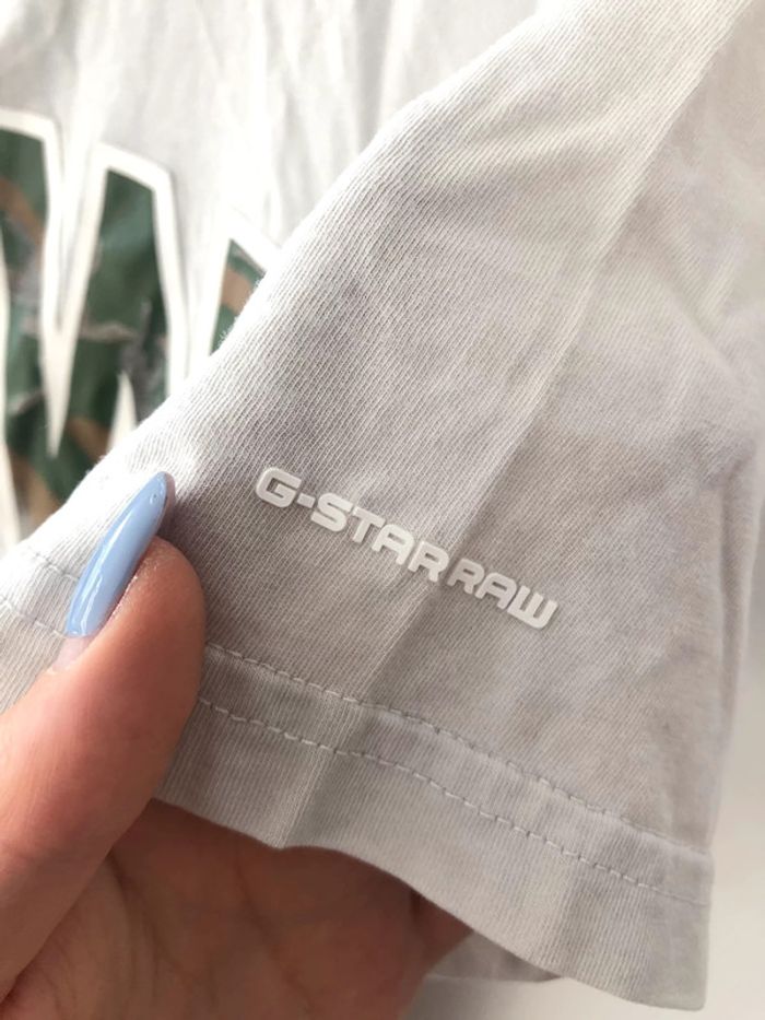 T-shirt blanc G-star - photo numéro 3