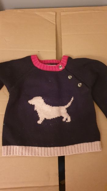 Pull 9 mois bout chou