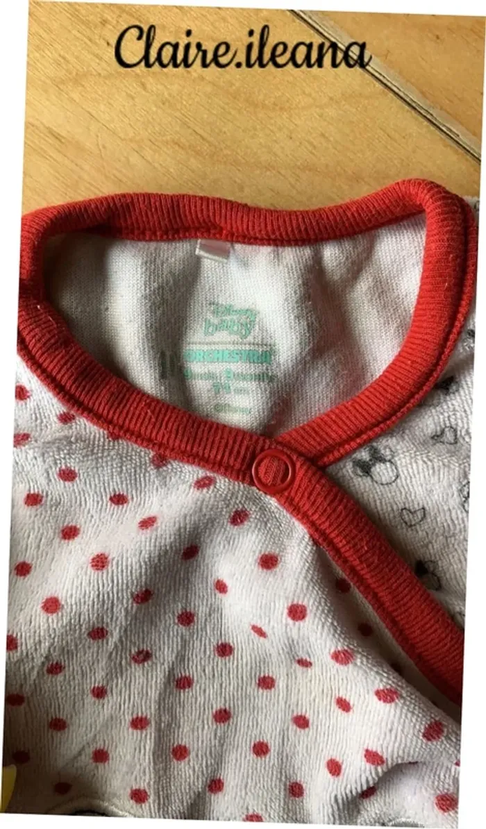 🛑pyjama minnie 9 mois🛑 - photo numéro 3