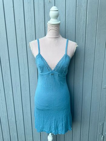 Nuisette bleu clair fines bretelles ikks 42/XL