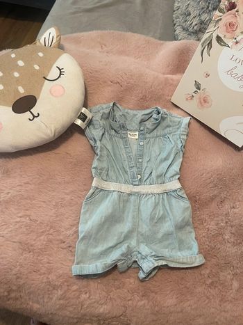 Combi short en jeans TAO 6mois