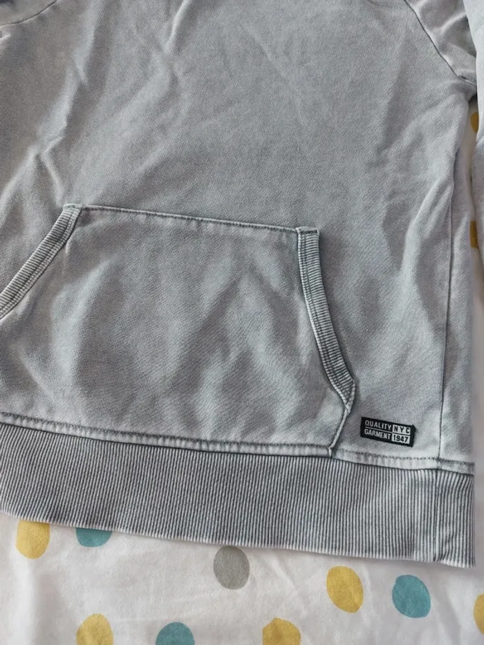 Sweat fin avec poche ventrale 122/128 - photo numéro 3