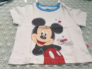 Tee-shirt Mickey Disney 12 mois