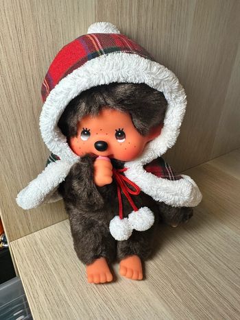 Peluche monchhichi hiver