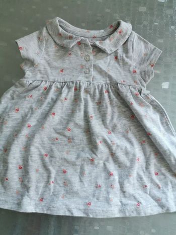 Robe bébé grise