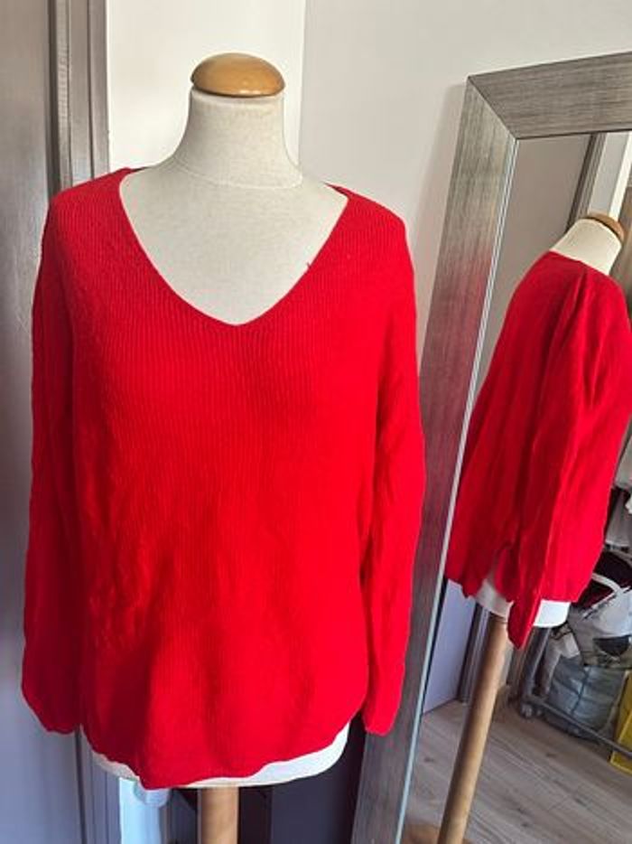 Pull rouge léger - Anna Karell - photo numéro 3