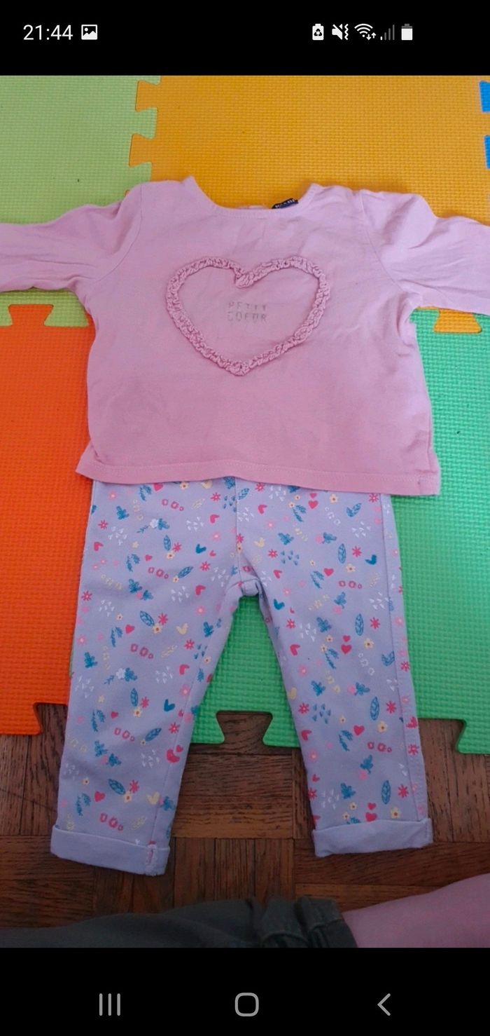 Ensemble tshirt ML/jegging