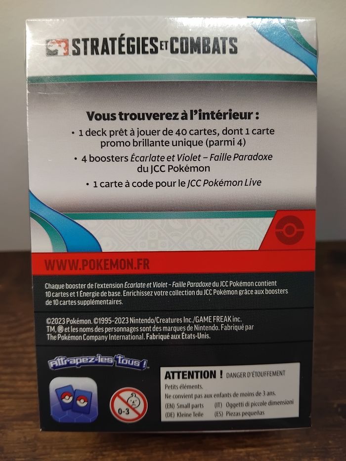 Deck stratégies et combats ap faille paradoxe fr - photo numéro 2