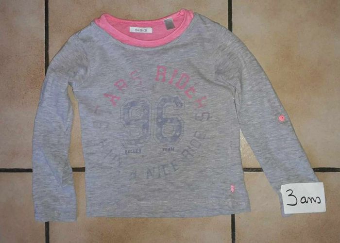 Haut manches longues 3 ans fille
