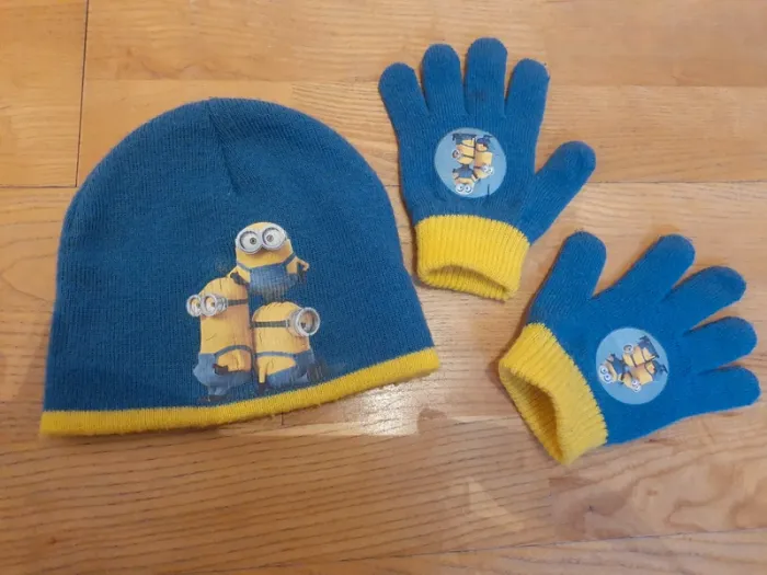 Bonnet +gants les minions