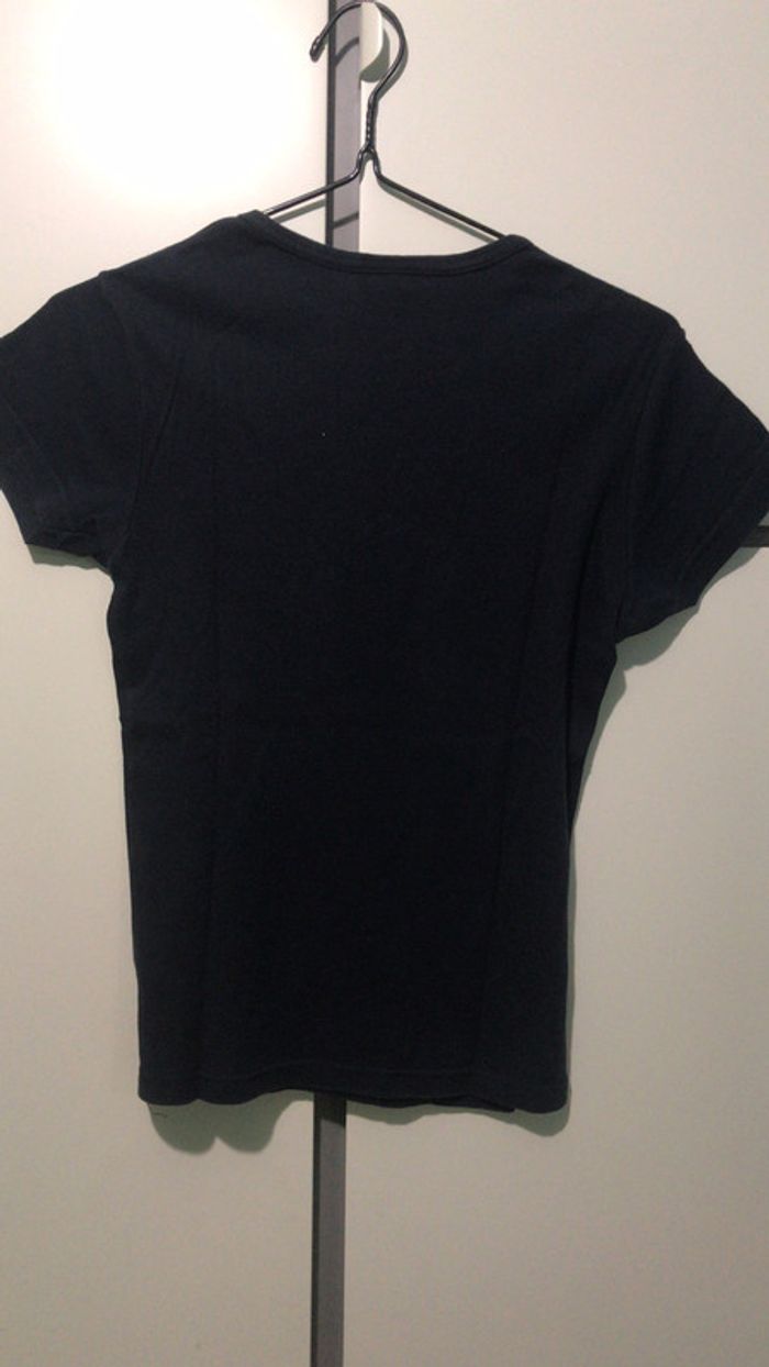 Teeshirt marine avec strass bleus taille S - photo numéro 5