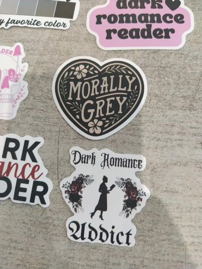 Stickers dark romance (lot A) - photo numéro 4