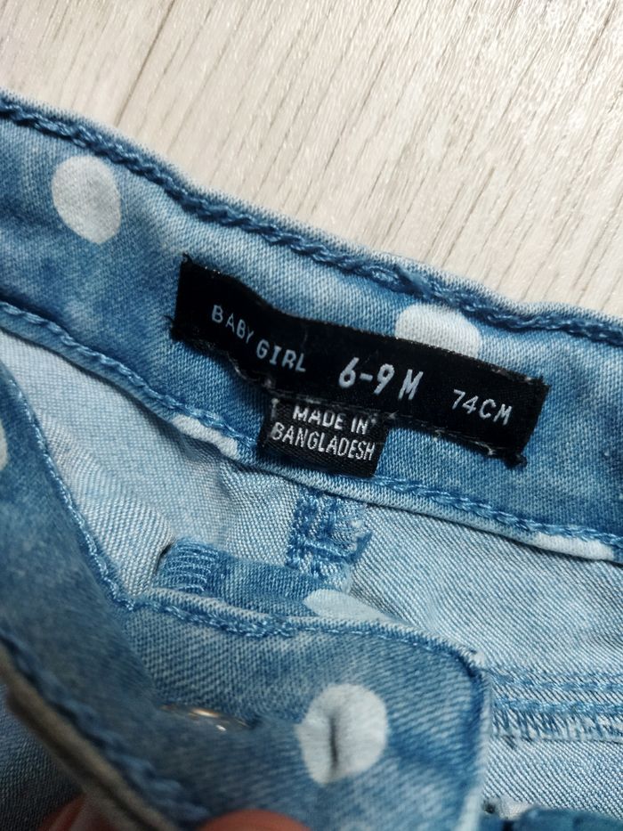 Short Jeans 6-9 mois - photo numéro 3