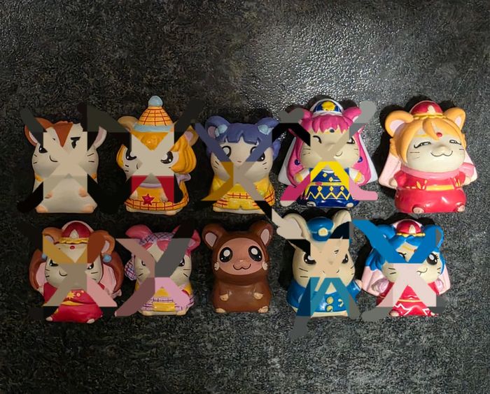 Figurines hamtaro