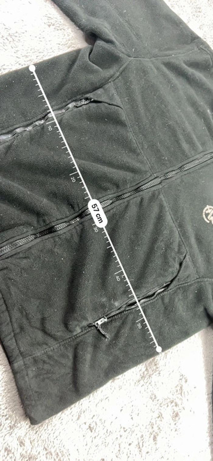 Veste polaire Nautica avec logo brodé noire taille M – Homme casual - photo numéro 5