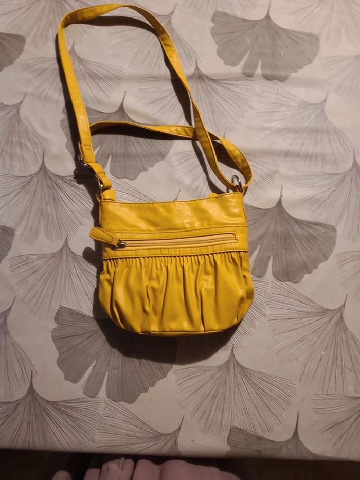 Sac bandoulière jaune