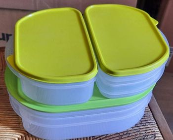 Grand set empilo frais Tupperware