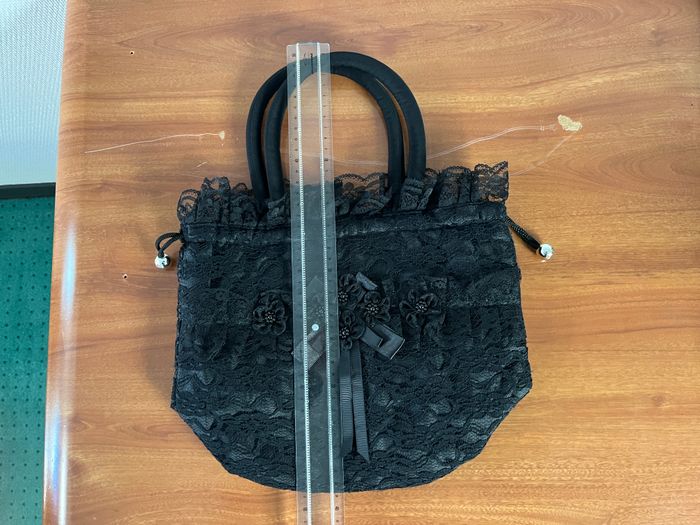 Joli Petit Sac Bourse en Dentelle Gothique - photo numéro 7