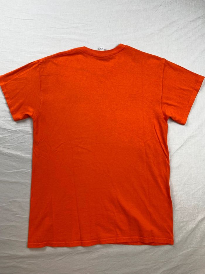 T-shirt imprimé sport USA, homme, été, Orange M - photo numéro 4