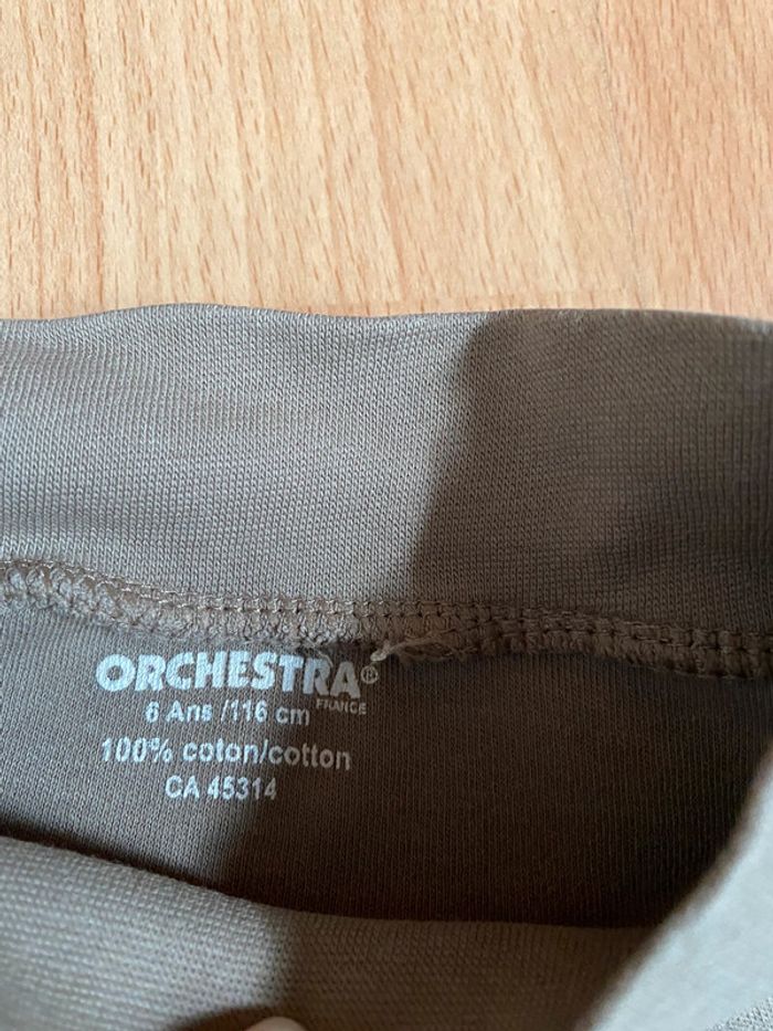 Beau sous-pull kaki Orchestra T. 6 ans/116 cm garçon TBE - photo numéro 5