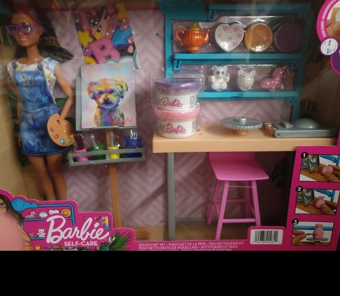 Barbie peinture et poterie - photo numéro 3