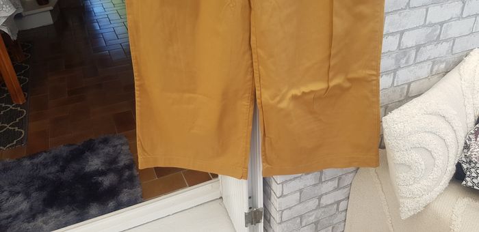 Pantalon cropped marron - photo numéro 2