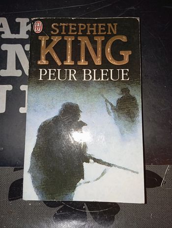 Livre de poche Peur bleue de Stephen King + cadeau