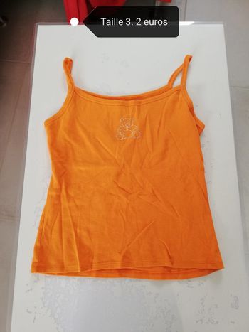 Débardeur taille 3
